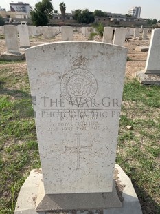 BAGHDAD (NORTH GATE) WAR CEMETERY - WEBB, WALTER WALLACE